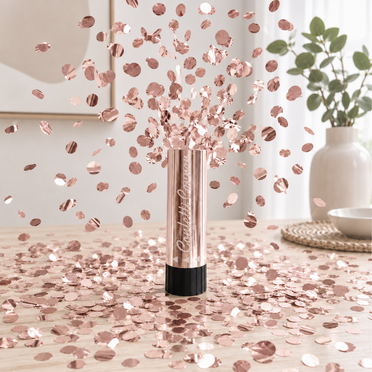 Confetti Cannon Small Confetti Poppers Cannon for Weddings Birthdays Graduations Baby Showers Parties Fun Party Decorations