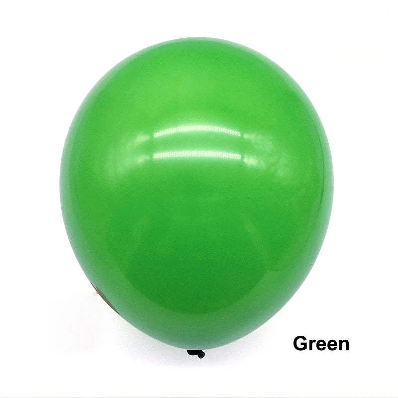 Ballon anniversaire football latex vert