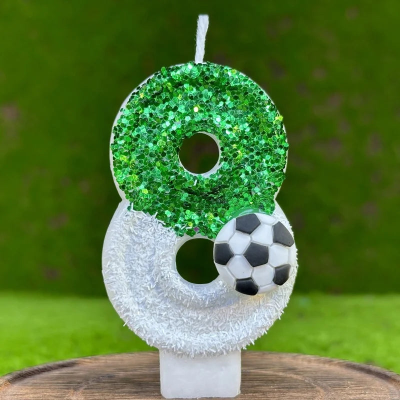 Bougie anniversaire / Football