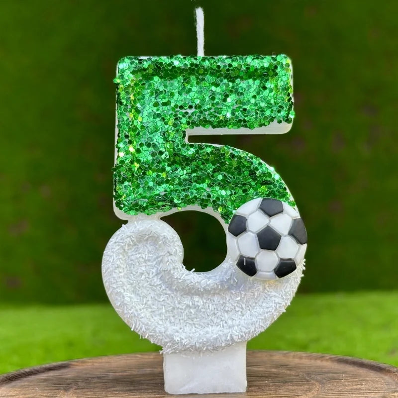 Bougie anniversaire / Football