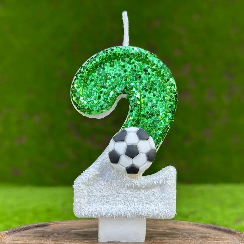 Bougie anniversaire / Football