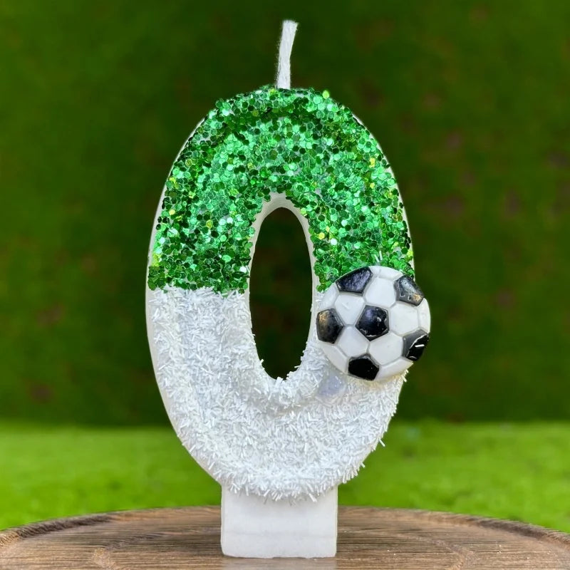 Bougie anniversaire / Football