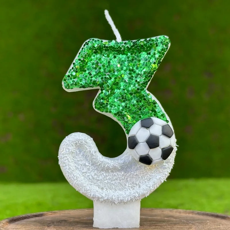 Bougie anniversaire / Football