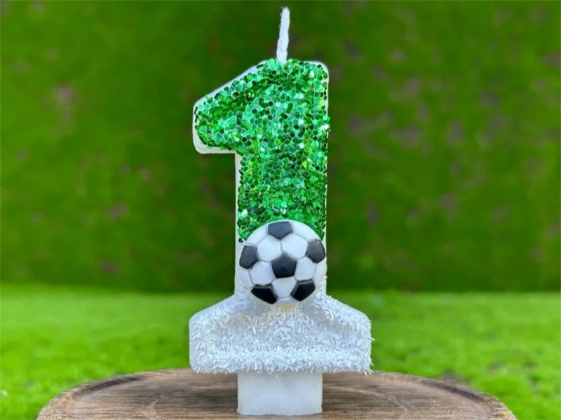 Bougie anniversaire / Football
