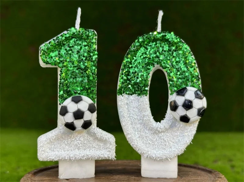 Bougie anniversaire / Football