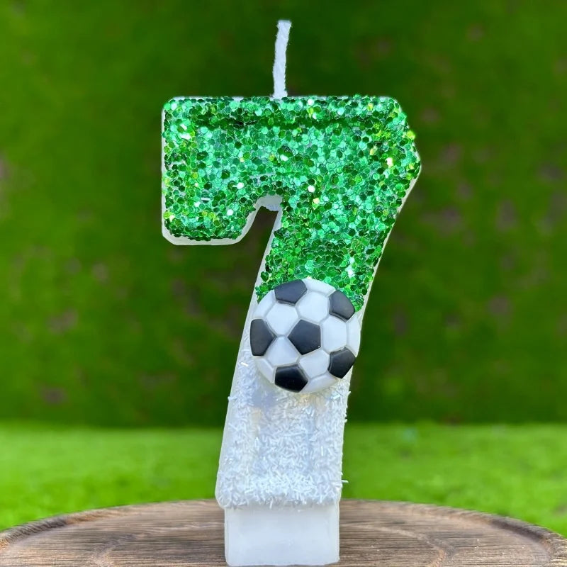 Bougie anniversaire / Football