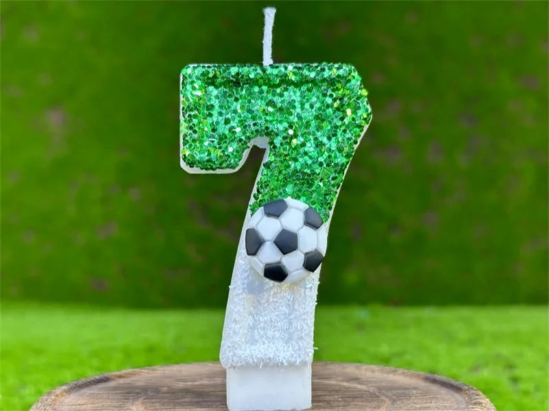 Bougie anniversaire / Football