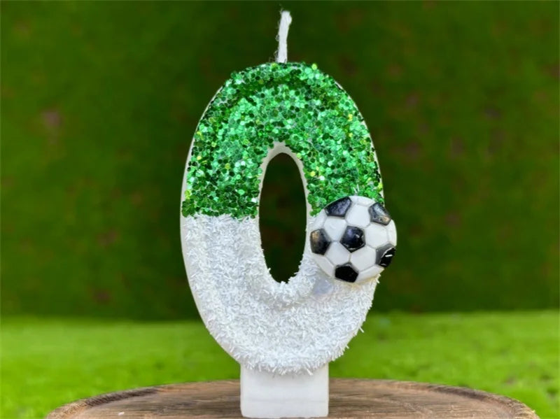 Bougie anniversaire / Football