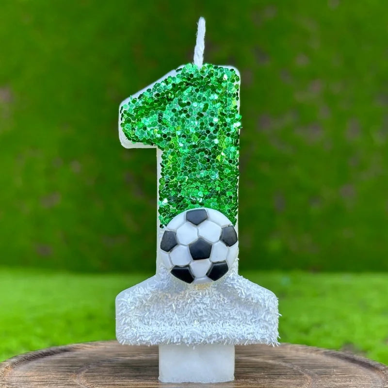 Bougie anniversaire / Football