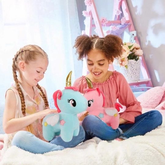 Cadeau anniversaire / Peluche licorne