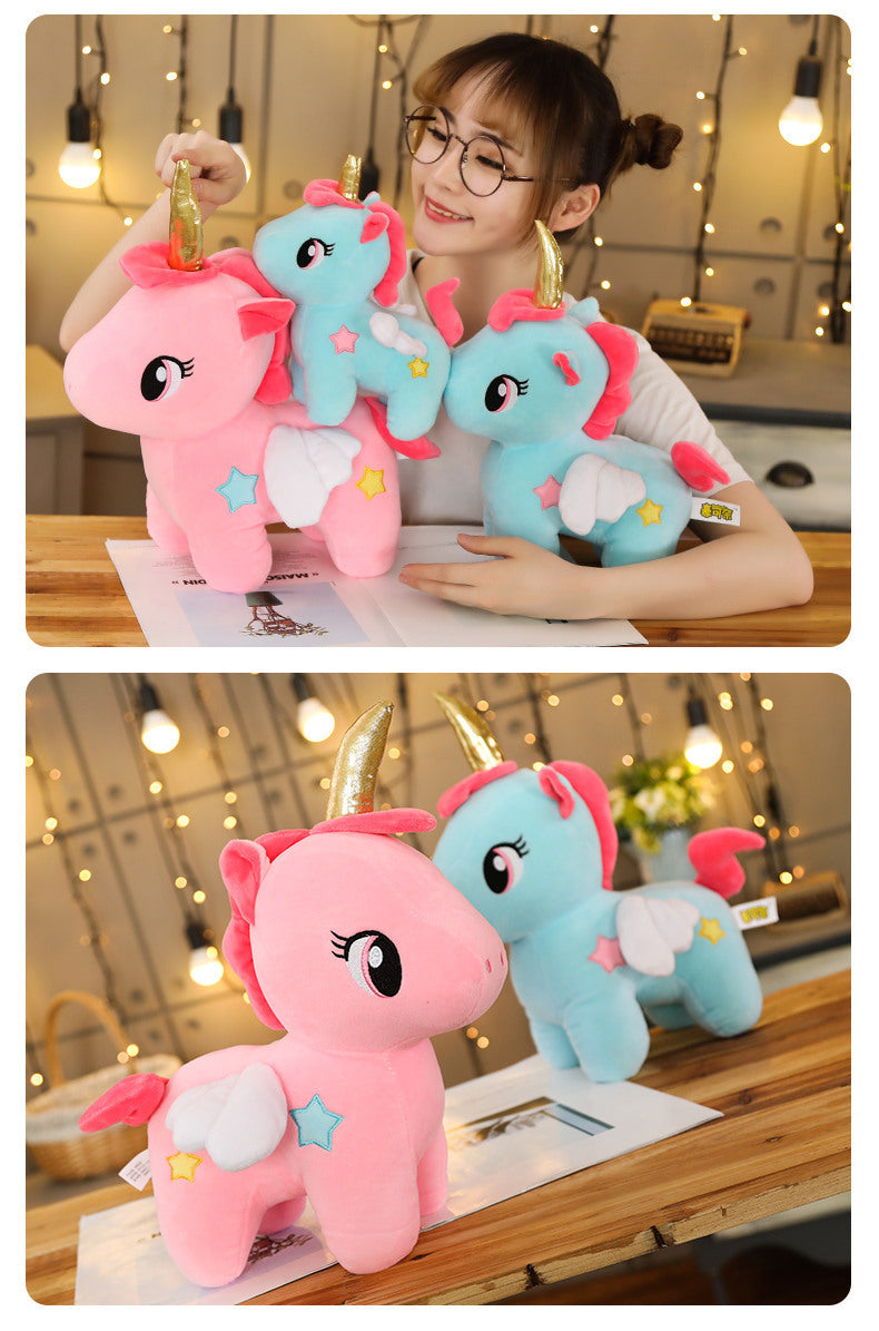 Cadeau anniversaire / Peluche licorne