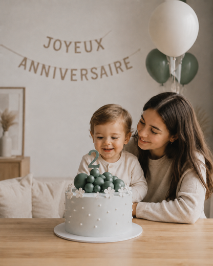 Cake topper | Petits ballons multicolores | lot de 20 pièces