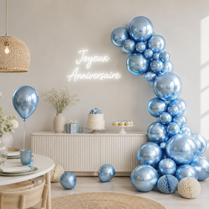 Ballon deco anniversaire | Métalliques
