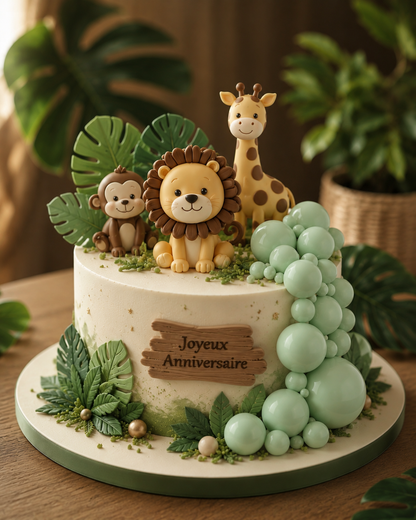 Cake topper | Petits ballons multicolores | lot de 20 pièces