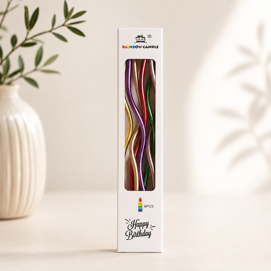 Bougies anniversaire | Spirale Élégante