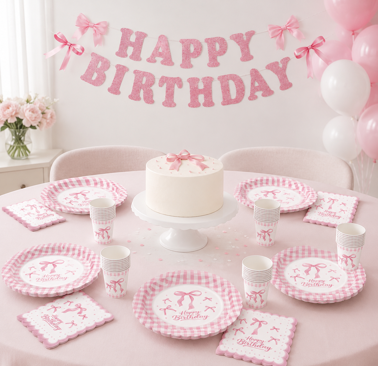 Decoration table pour anniversaire | 51 Pièces