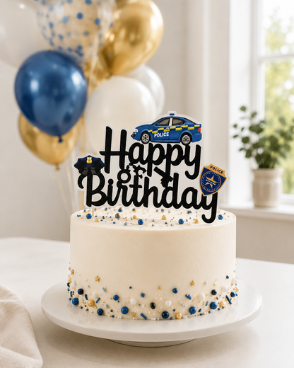 Cake toppers | Police