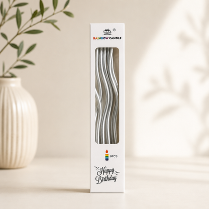 Bougies anniversaire | Spirale Élégante