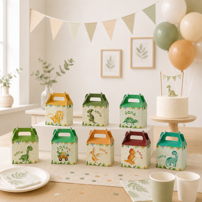 Boîte à Cadeau Dinosaure | Lot de 8