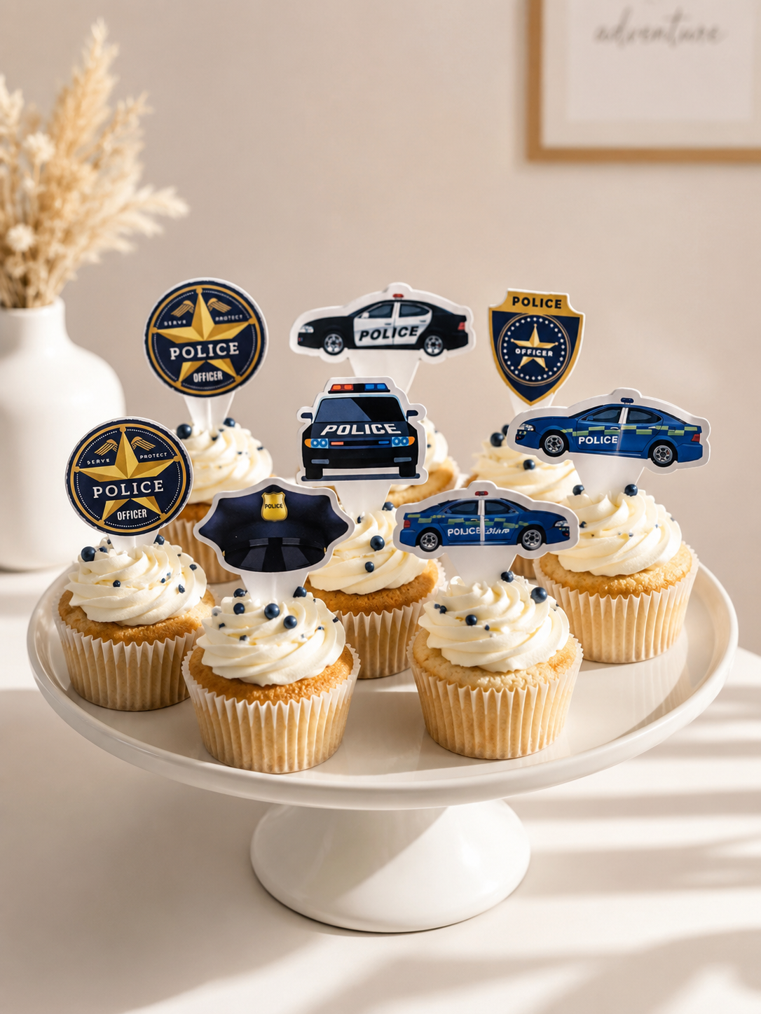 Cake toppers | Police
