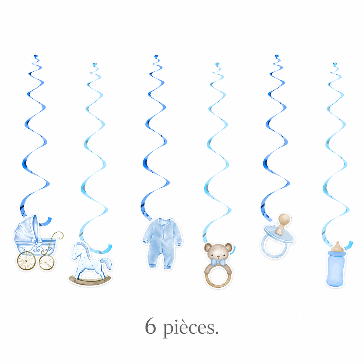 Guirlande Baby Shower Garçon | Décoration Suspendue