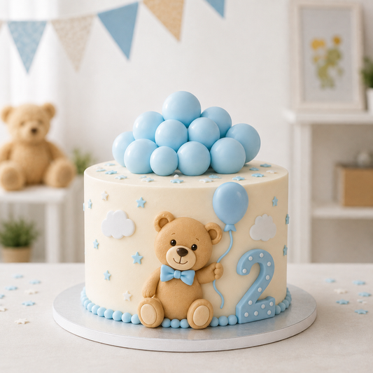 Cake topper | Petits ballons multicolores | lot de 20 pièces