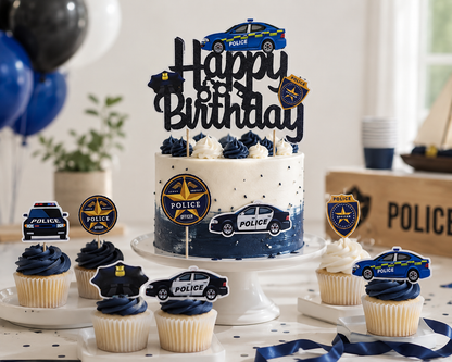 Cake toppers | Police
