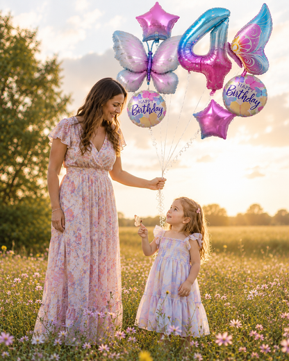 Ballon pour anniversaire | Papillon Magique