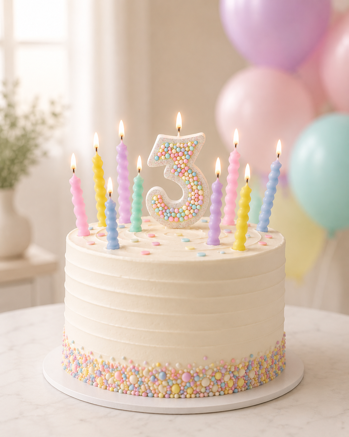 Bougie anniversaire | Flamme Stable