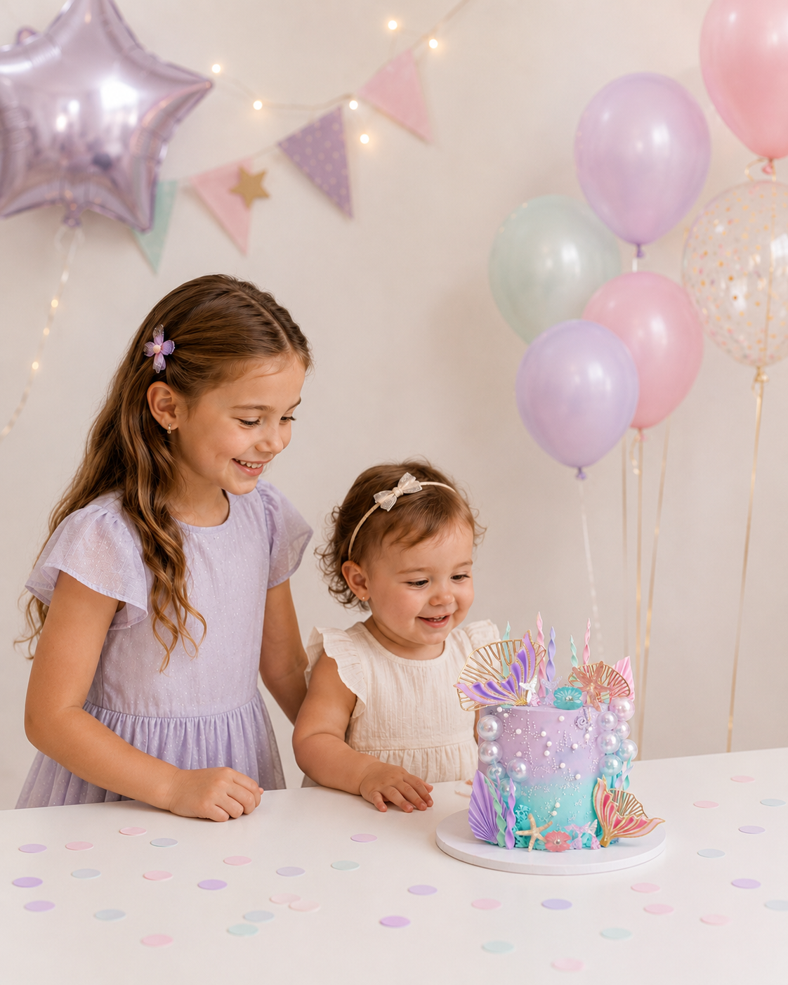 Topper cake | Sirène Féerique