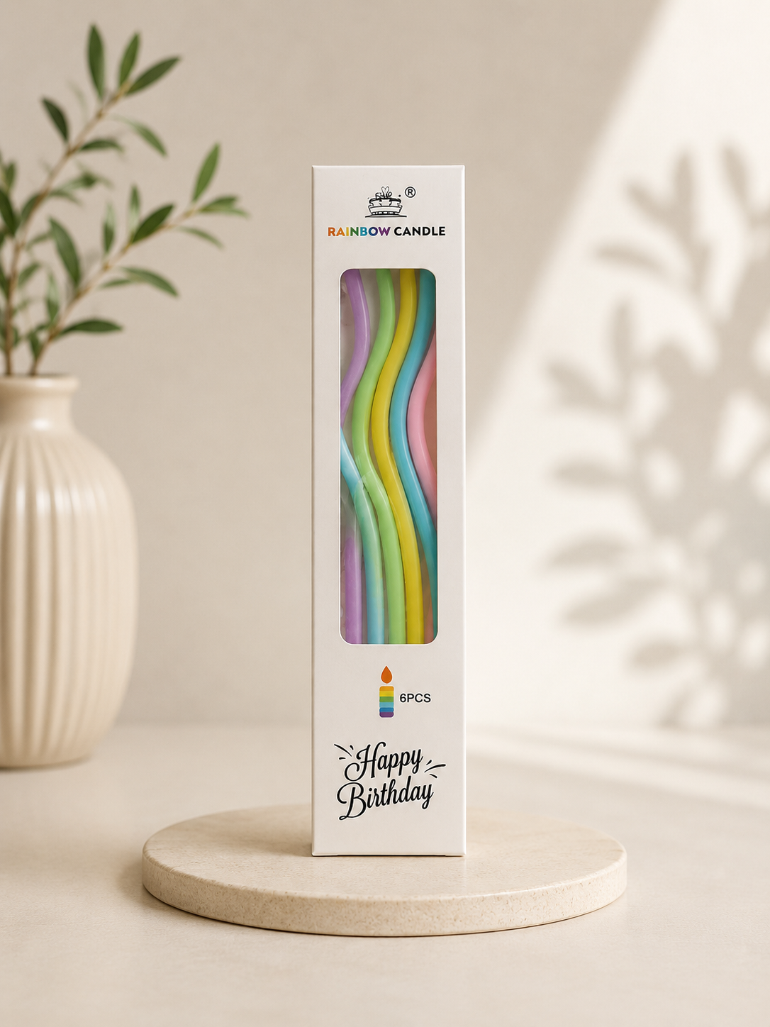 Bougies anniversaire | Spirale Élégante