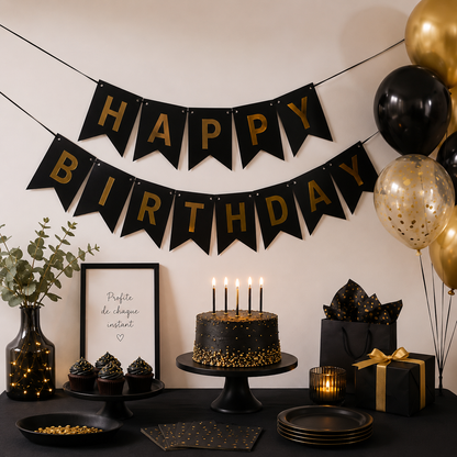 Banderole joyeux anniversaire