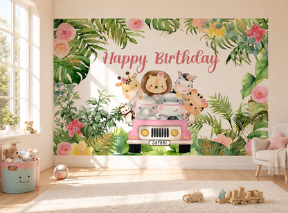 Toile de fond | Safari Anniversaire