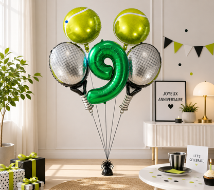 Ballon deco anniversaire | Tennis Kit Complet