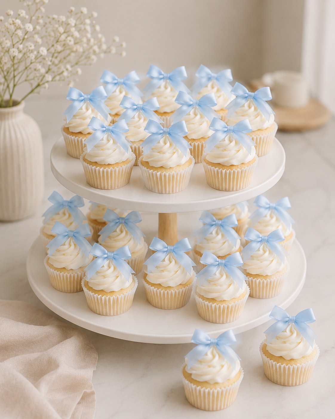 Cake topper anniversaire | Lot de 30