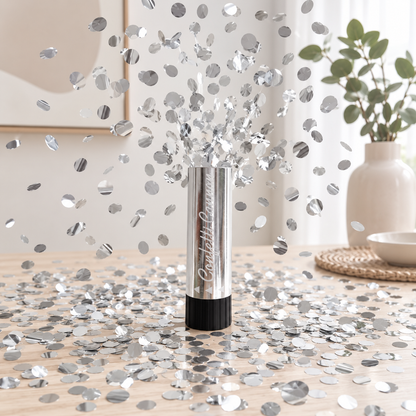 Confetti Cannon Small Confetti Poppers Cannon for Weddings Birthdays Graduations Baby Showers Parties Fun Party Decorations