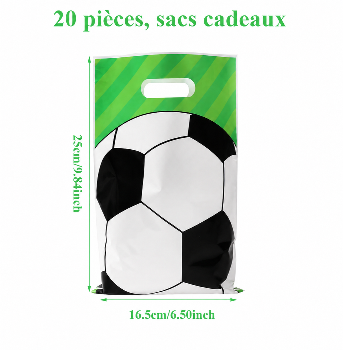 Sac cadeau anniversaire | Thème football