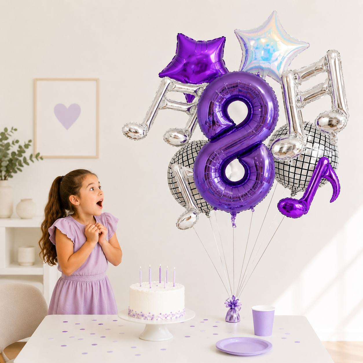 Ballon anniversaire | Thème Musique | 9 pièces