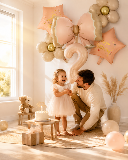 Ballon Anniversaire | Boucle | lot de 6 pièces