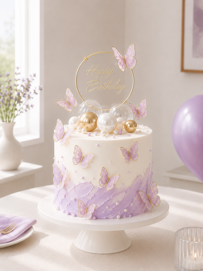 Topper Cake Papillon | 11 Pièces