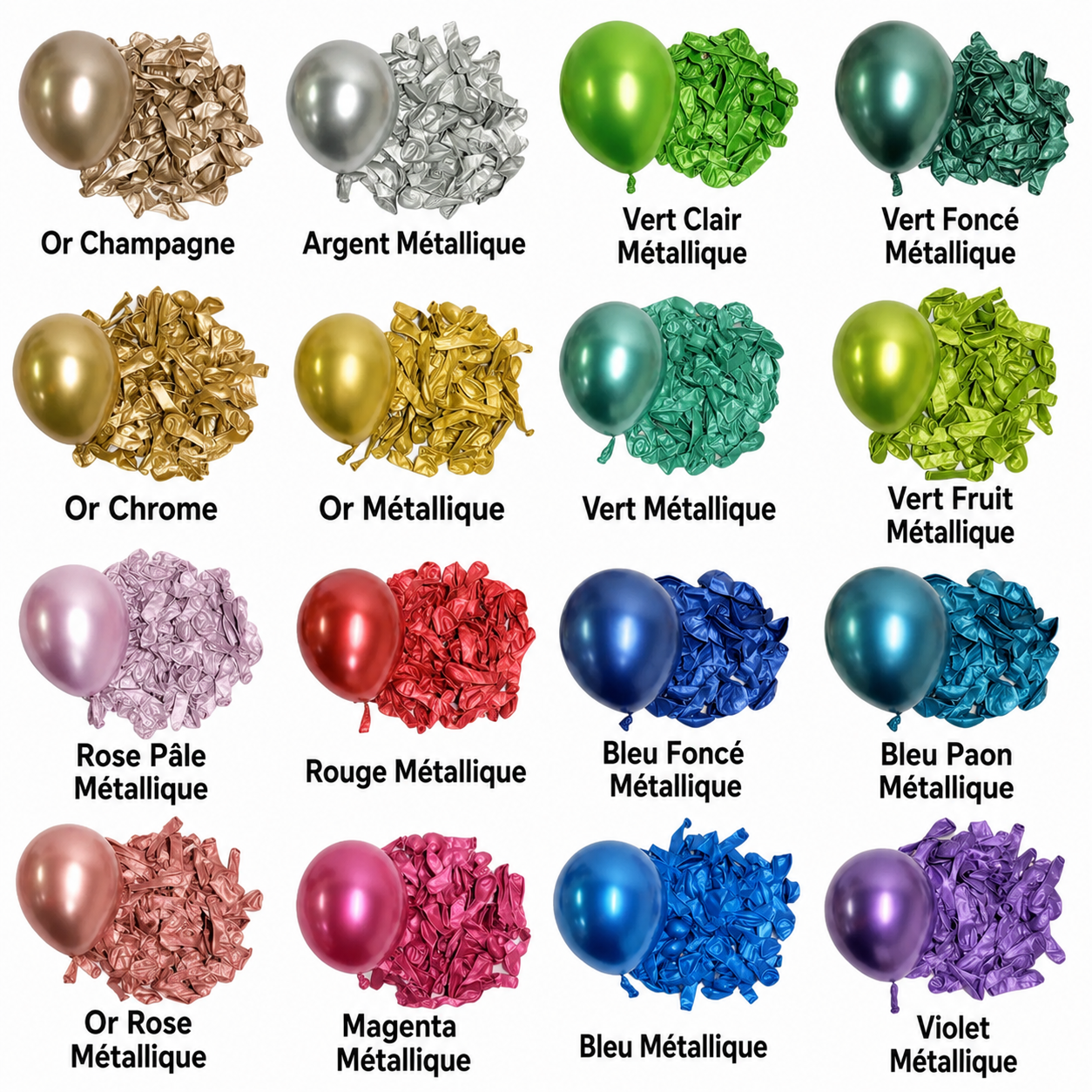 Ballon deco anniversaire | Métalliques