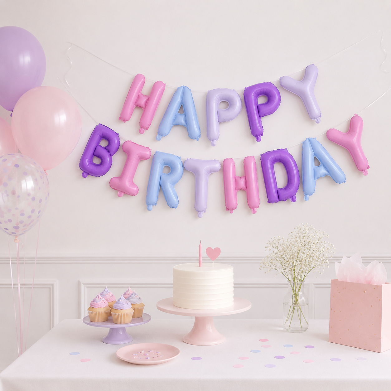 Banderol joyeux anniversaire | Ballons Lettres