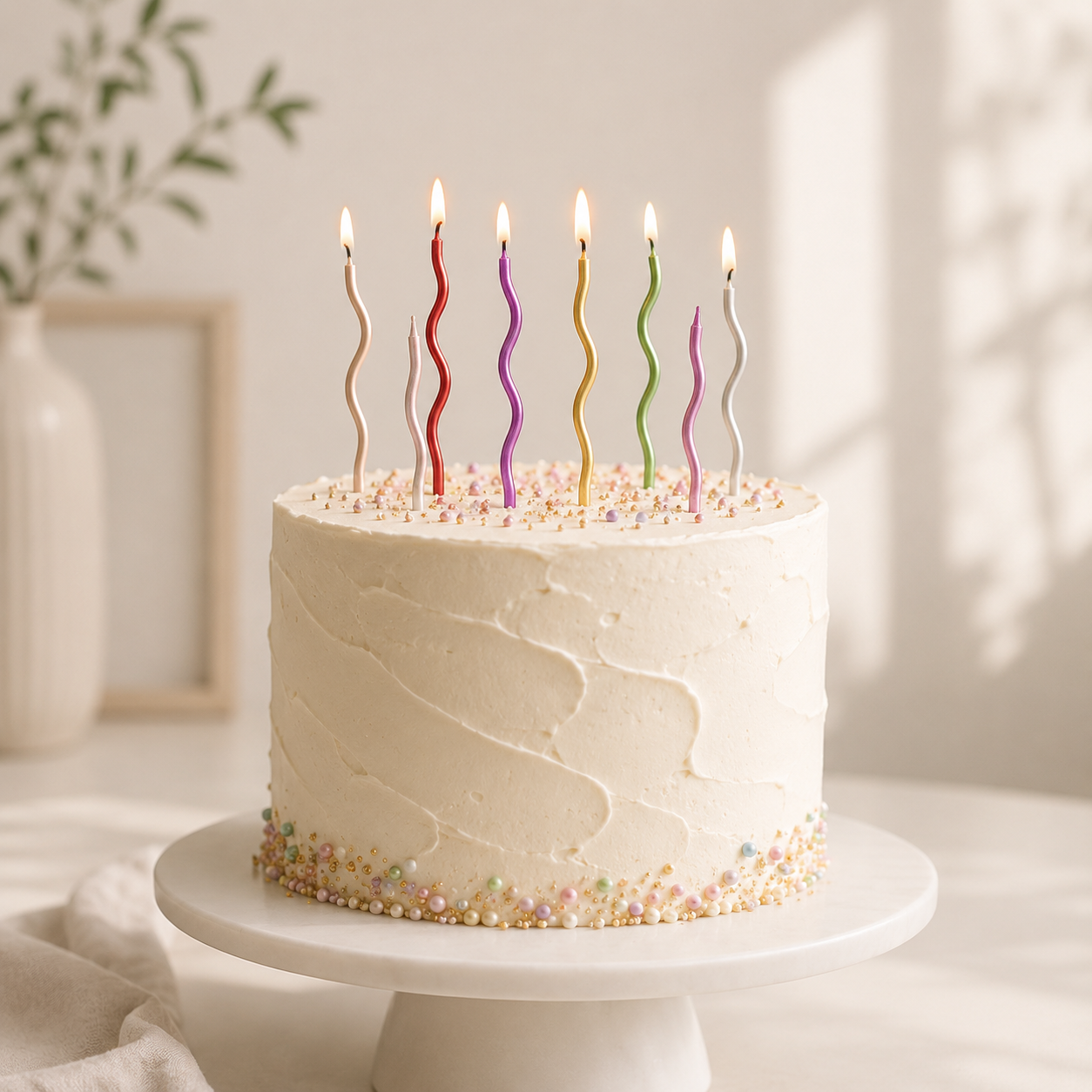 Bougies anniversaire | Spirale Élégante