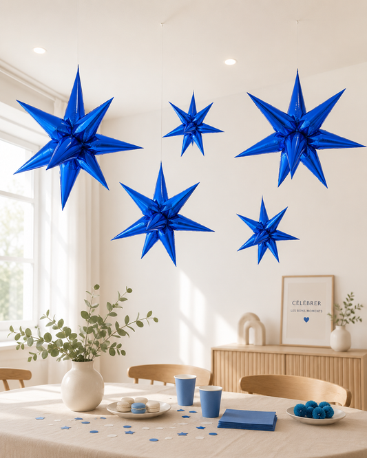 Ballon pour anniversaire | Étoile 26 pouces | lot de 2