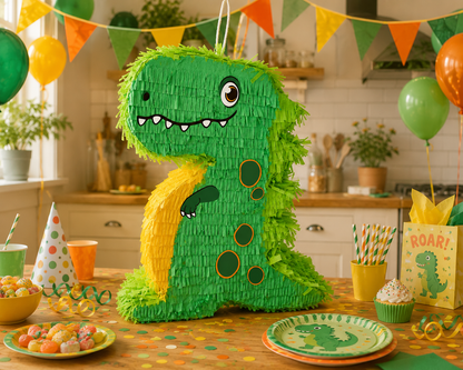 Pinata / Dinosaure vert