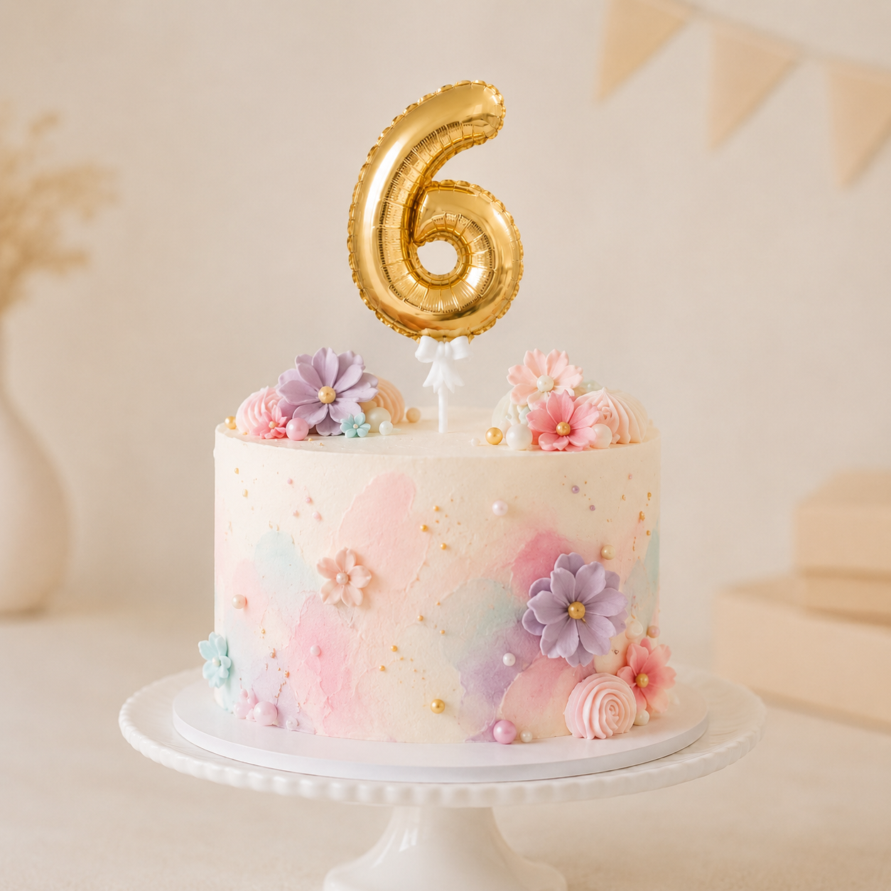 5Inch Gold Foil Number Balloons for Cake Decorations Mini Cupcake Topper Wedding Birthday Party Photo Props Supplies Number 0-9