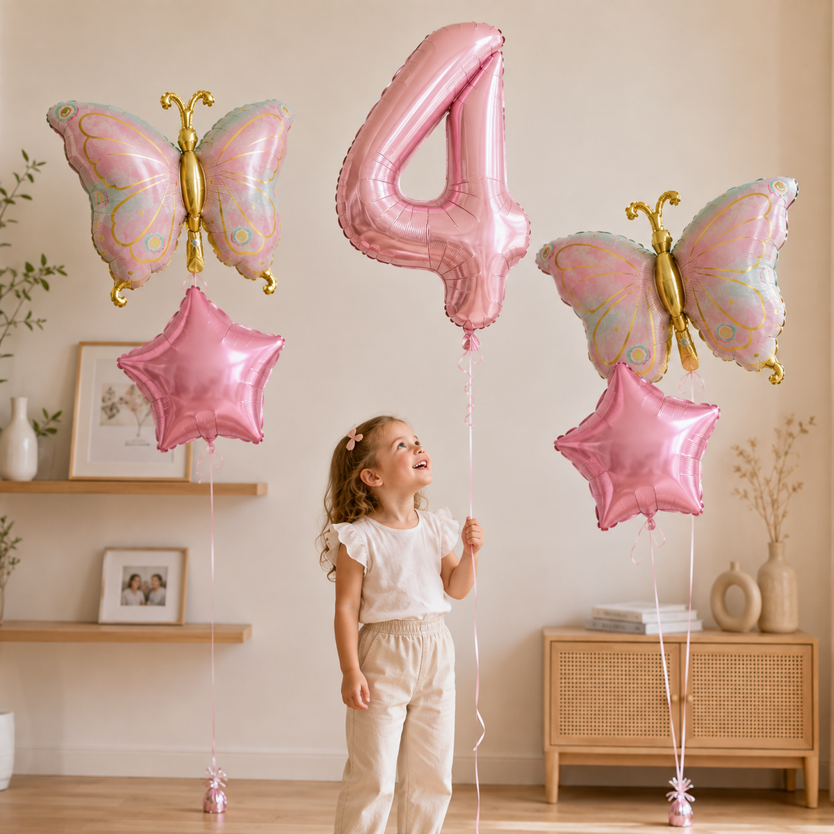 Ballon anniversaire | Papillon