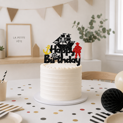 Cake Topper Pirate | Décorations Cupcakes