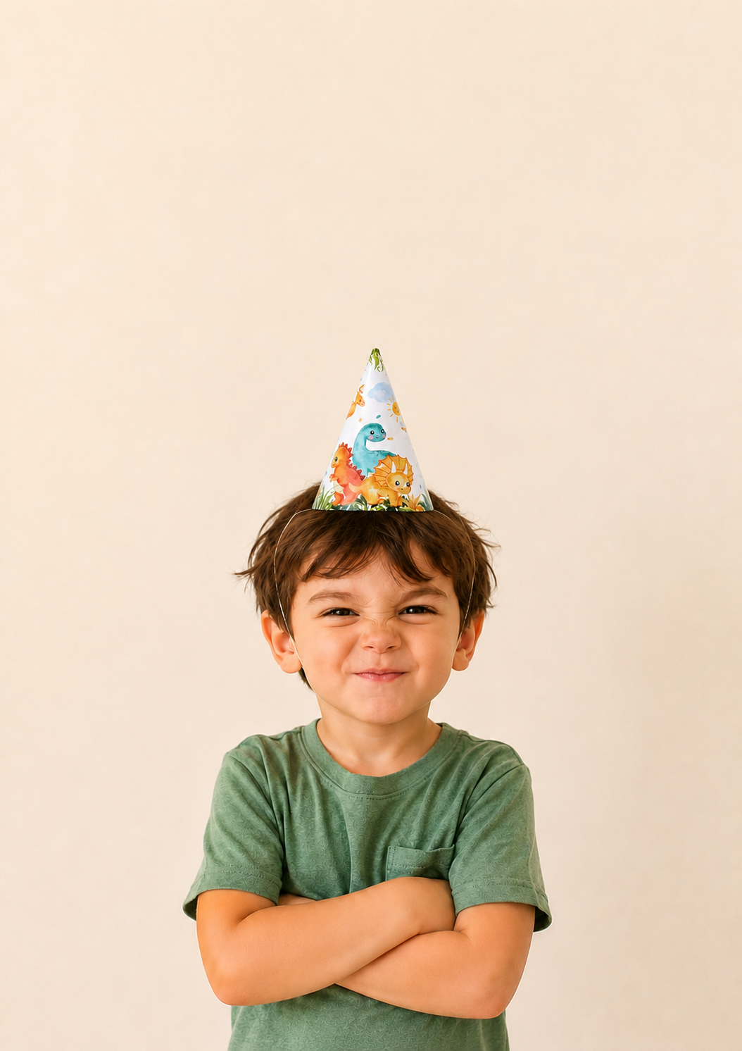 chapeau anniversaire | Dinosaure