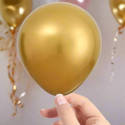 Ballon Anniversaire - GlitterBubbles™ - Or